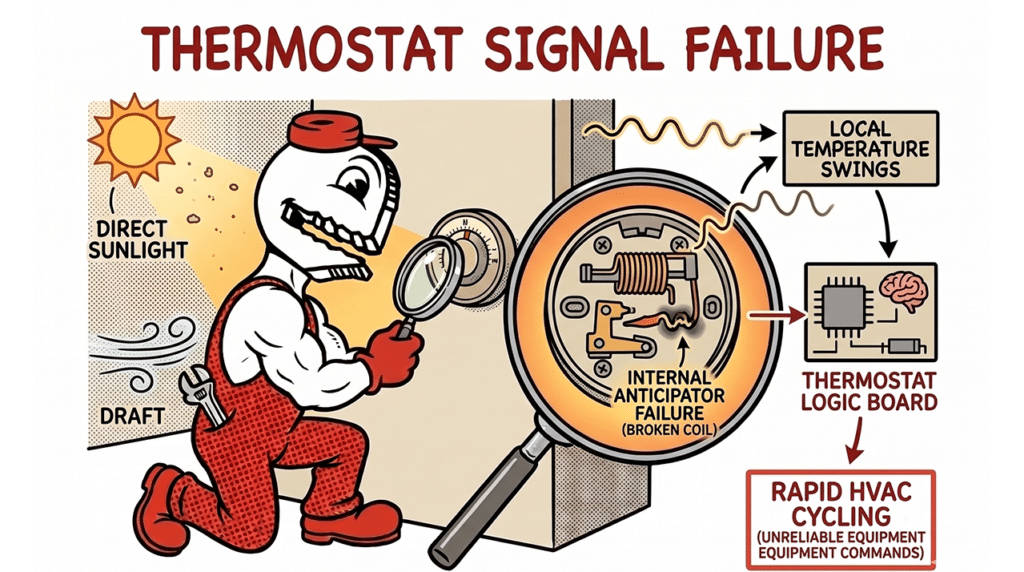 Signal Failure Causing Short-Cycling Signal Failure Causing Short-Cycling